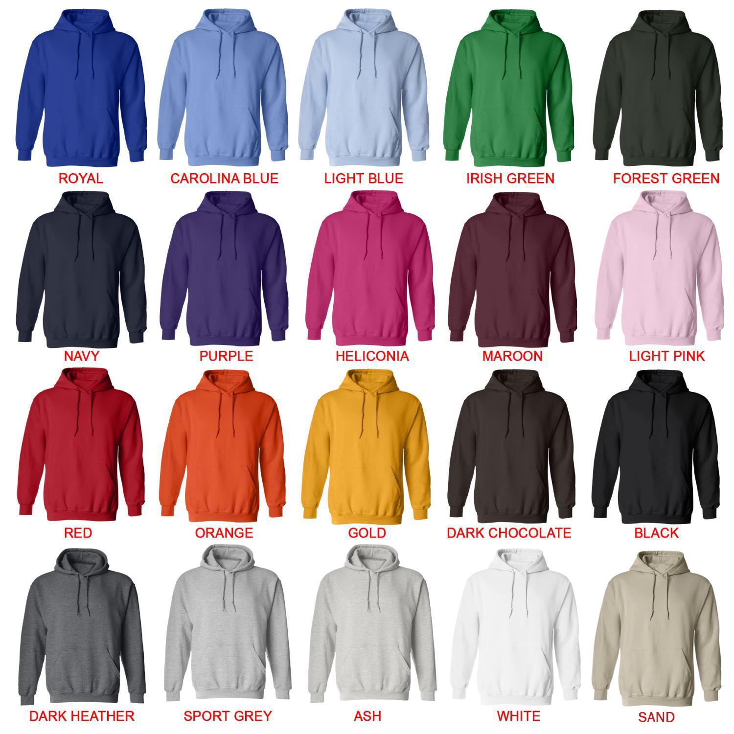 hoodie color chart - Arcane Shop