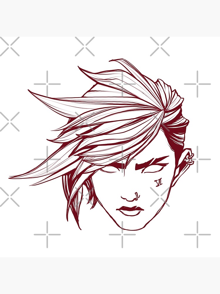 Vi Silhouette Throw Pillow - Image 2