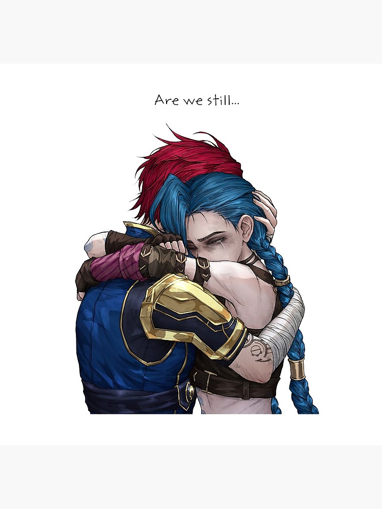 Jinx And Vi Are We Still Throw Pillow - Image 2