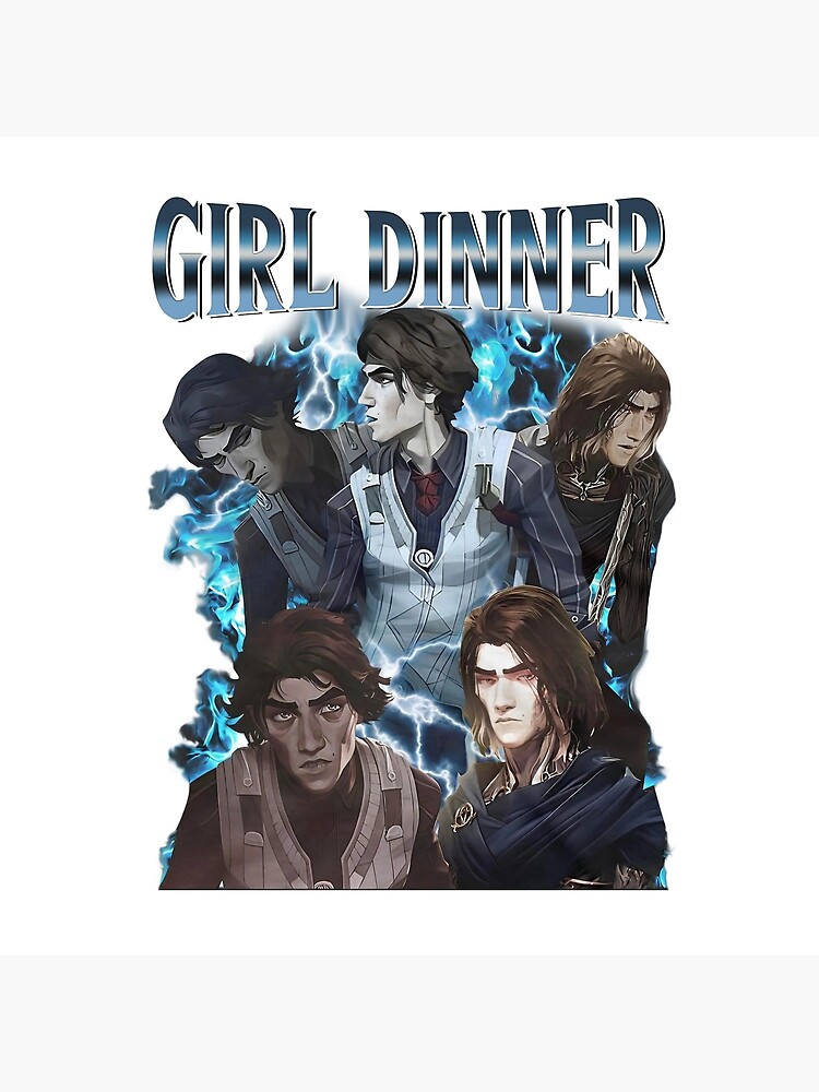 Viktor Girl Dinner Throw Pillow - Image 2