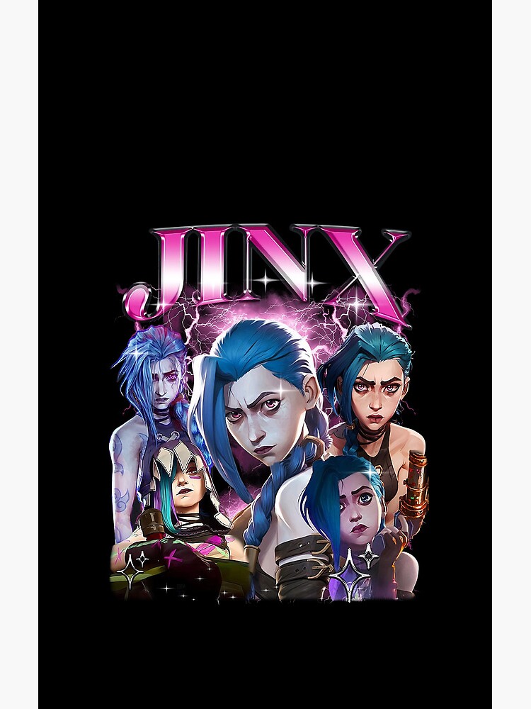 Jinx Arcane Profile Shower Curtain - Image 2