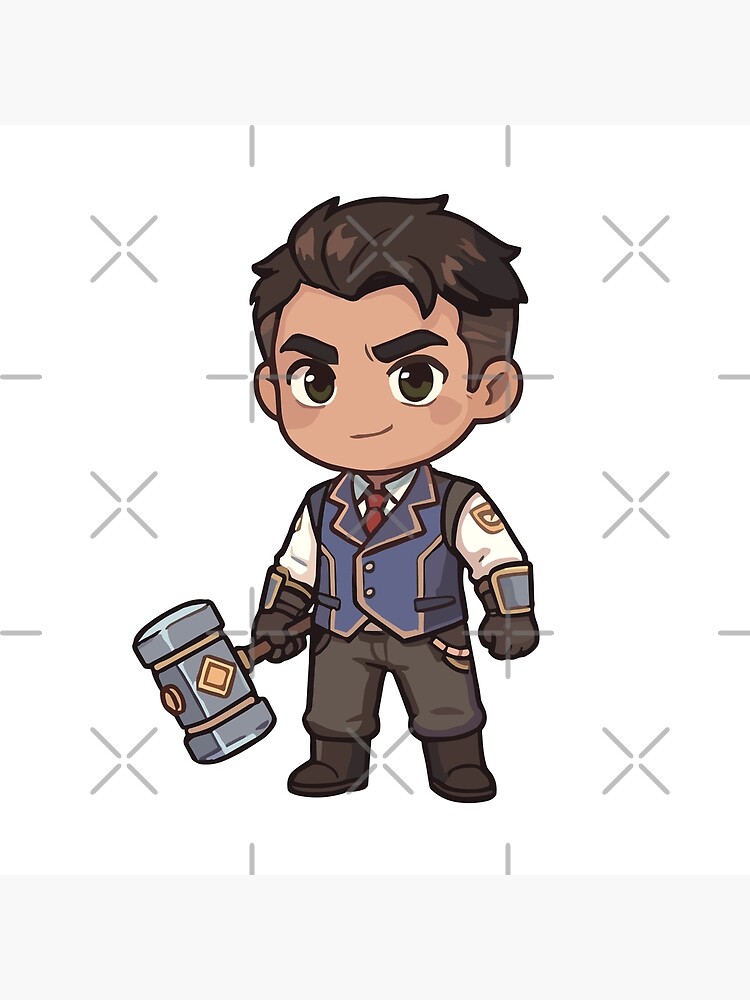 Arcane Jayce Heroic Piltover Tapestry - Image 2