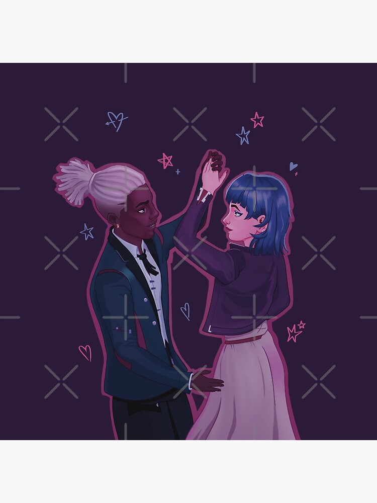 Ekko And Jinx Powder Dance Arcane Tapestry - Image 2