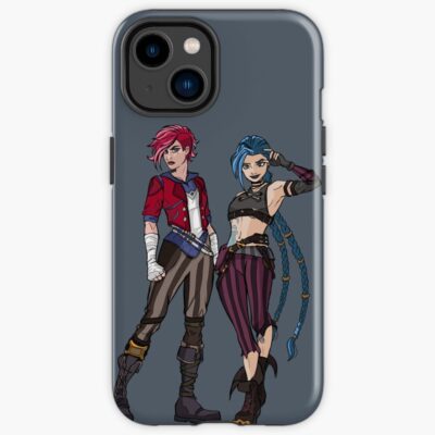 Arcane Vi And Jinx Iphone Case