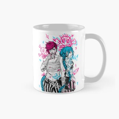Jinx Vi Arcane Graphic Style Mug