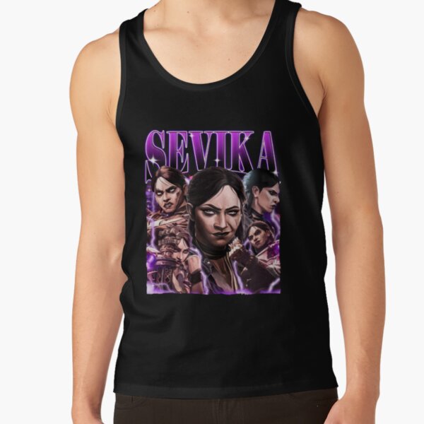 Arcane Sevika Purple Design Tank Top