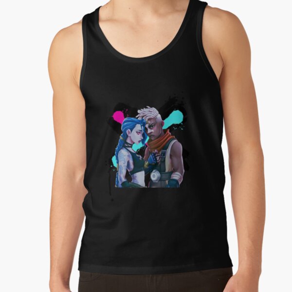 Jinx Ekko Arcane Movies Riot League Of Legends Tank Top