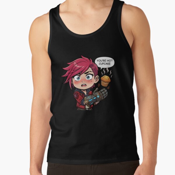 Arcane Vi You Re Hot Cupcake Tank Top - Image 2