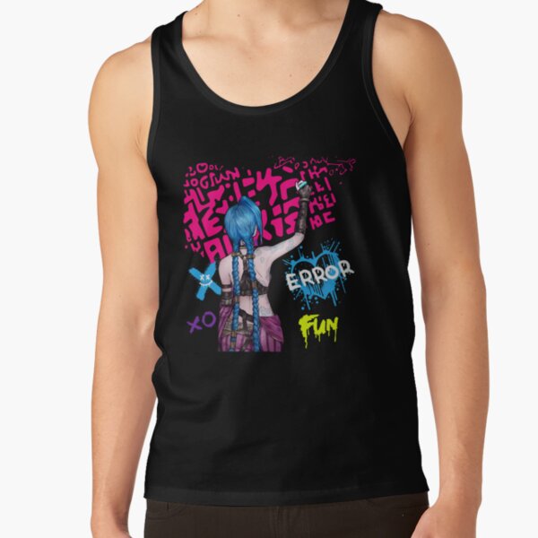 Jinx Arcane Graphic Style Tank Top