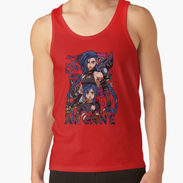Jinx Two Versions Arcane Tank Top - Image 4