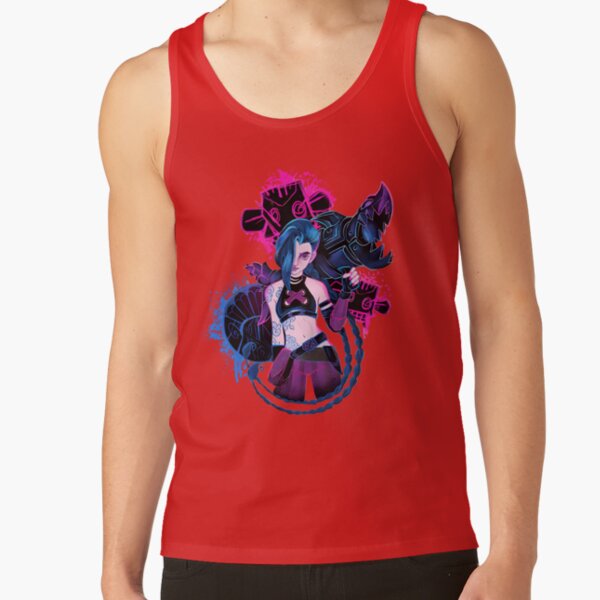 Arcane Jinx Corlorful Tank Top - Image 4