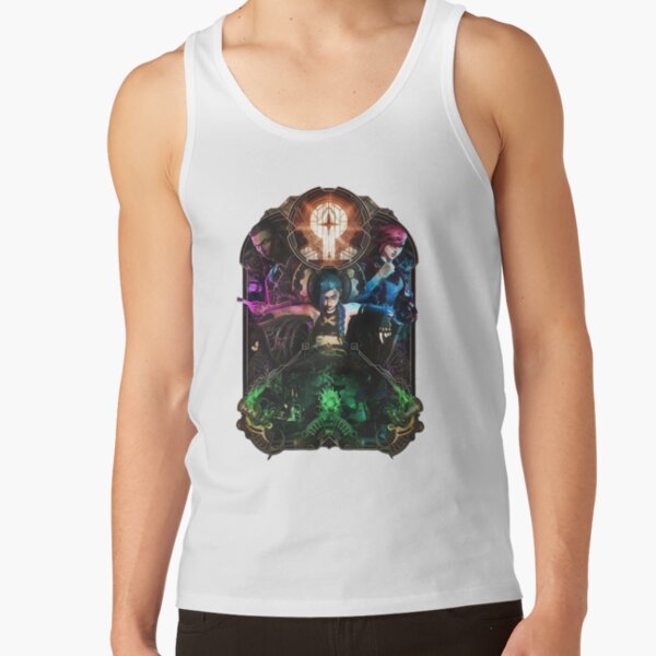 Arcane Three Characters Tank Top - Image 2