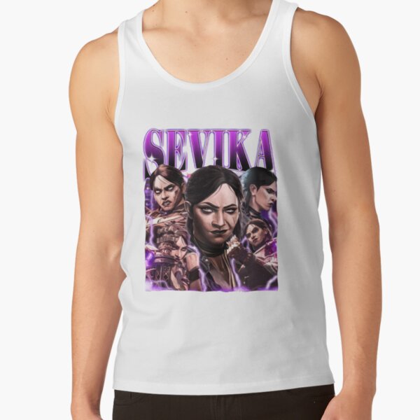 Arcane Sevika Purple Design Tank Top - Image 2