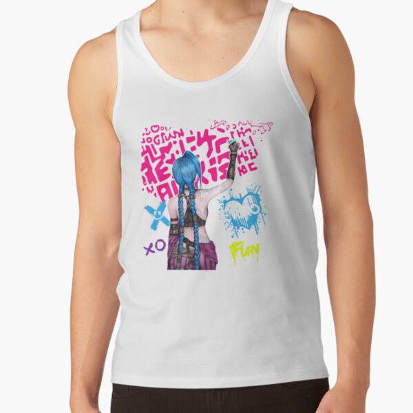 Jinx Arcane Graphic Style Tank Top - Image 2