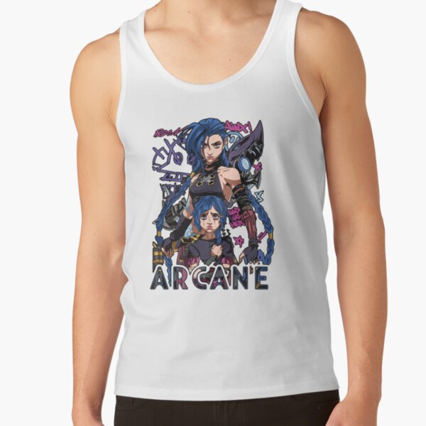 Jinx Two Versions Arcane Tank Top - Image 2