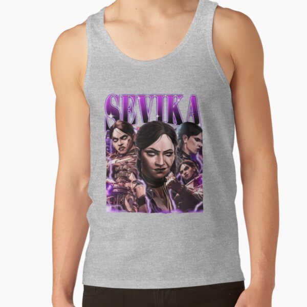 Arcane Sevika Purple Design Tank Top - Image 3