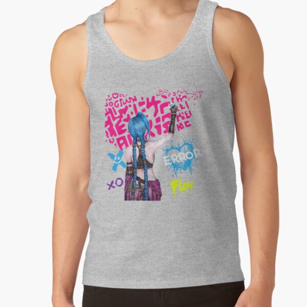 Jinx Arcane Graphic Style Tank Top - Image 3