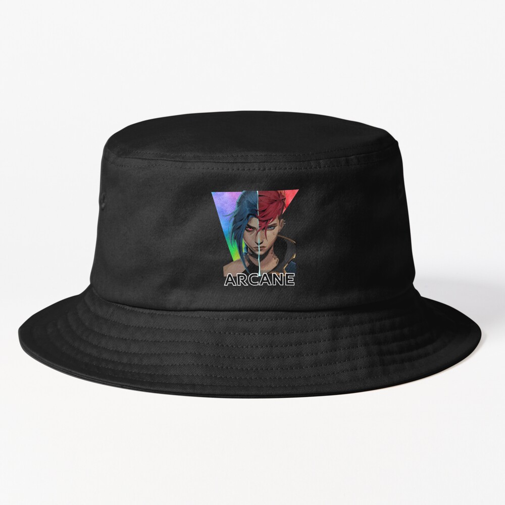 Arcane Vi And Jinx Bucket Hat