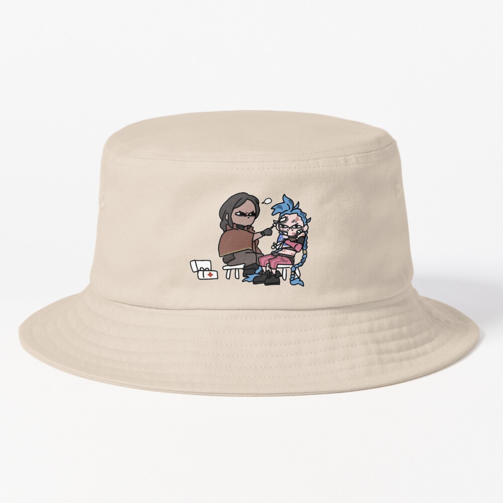 Sevika And Jinx Chibi Bucket Hat