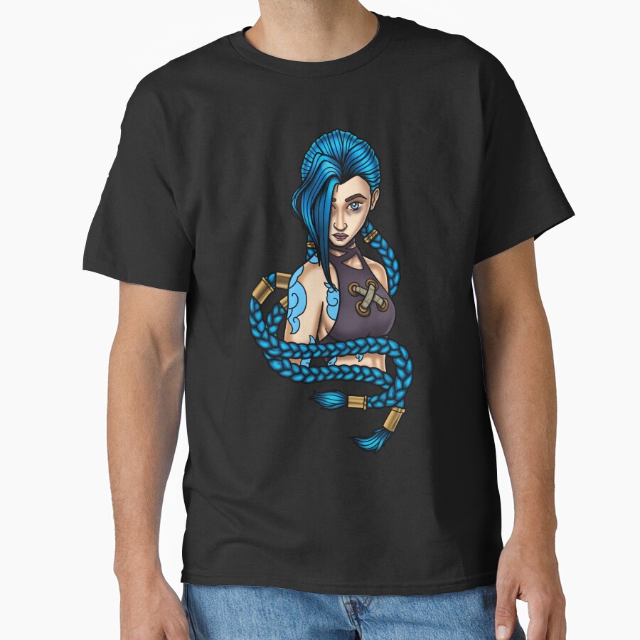 Jinx From Arcane T-shirt - Image 3