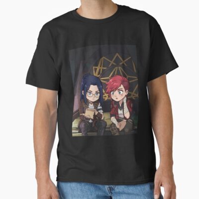 Behind The Scenes Vi And Caitlyn Chibi Arcane T-shirt