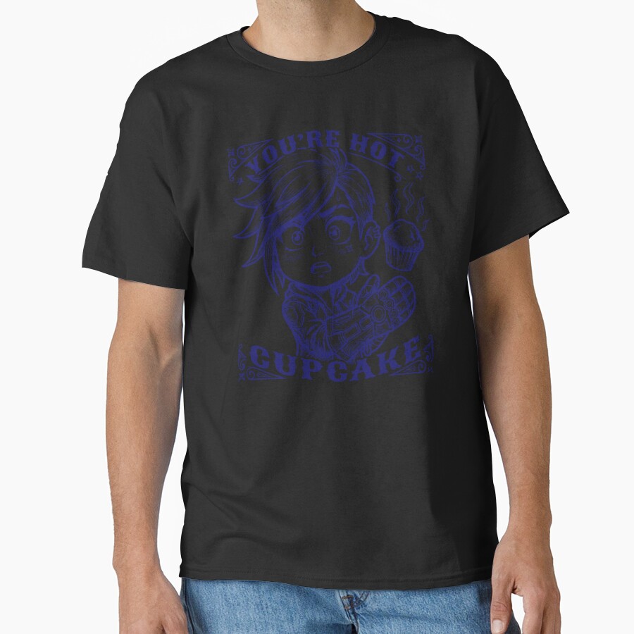Vi Chibi Vintage Art Design You Re Hot Cupcake Arcane T-shirt - Image 2