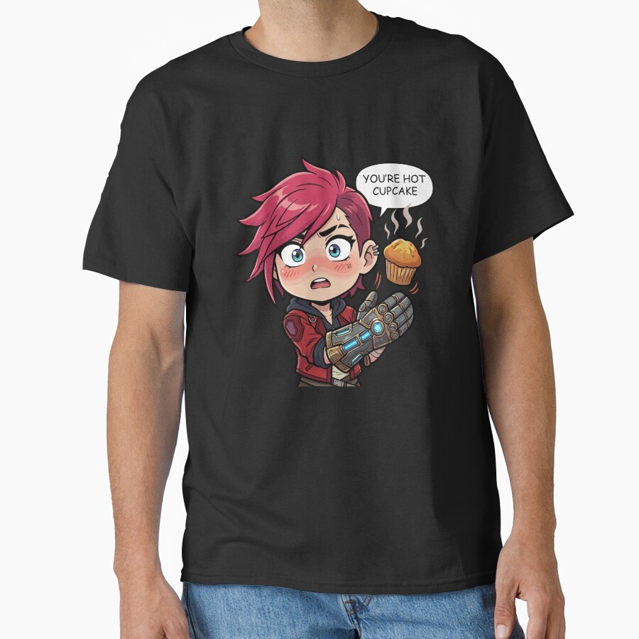 Arcane Vi You Re Hot Cupcake T-shirt - Image 2
