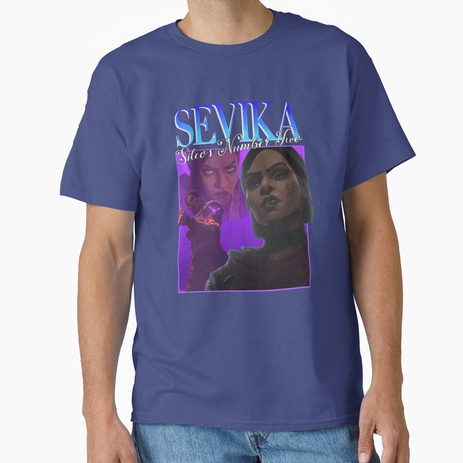 Arcane 90s Sevika T-shirt - Image 5