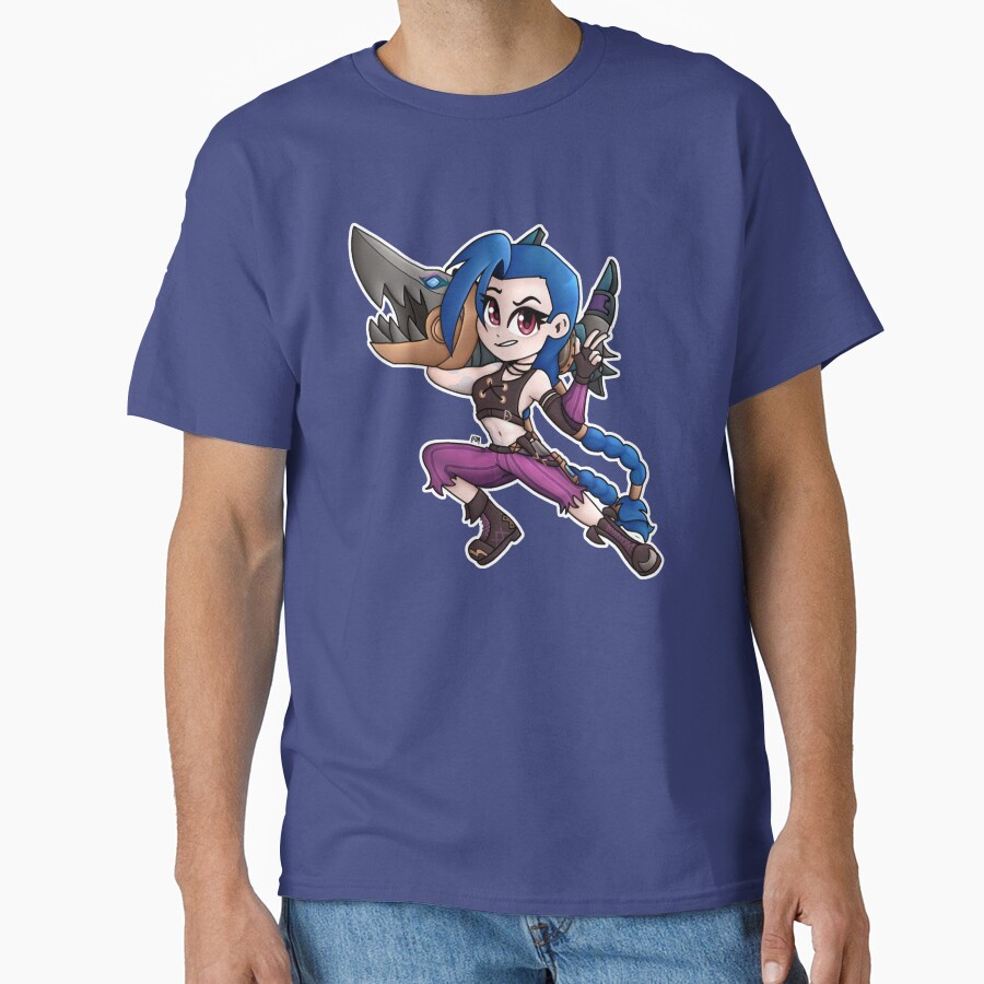 Jinx Arcane Chibi T-shirt - Image 4