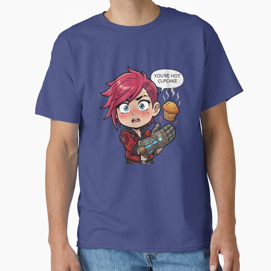 Arcane Vi You Re Hot Cupcake T-shirt - Image 4