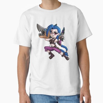 Jinx Arcane Chibi T-shirt