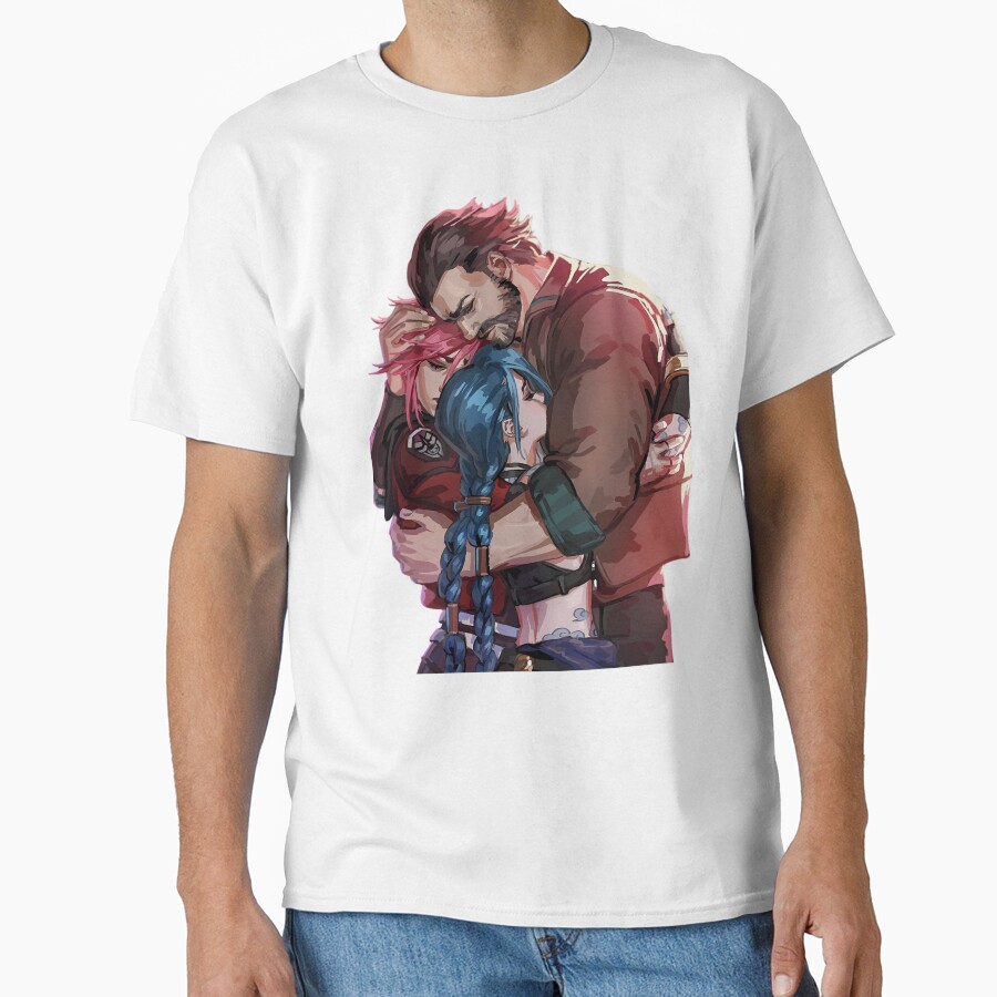 Jinx Vi Arcane T-shirt - Image 2
