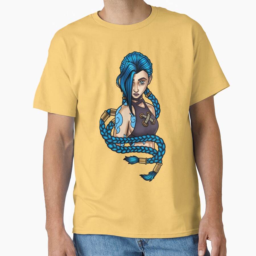 Jinx From Arcane T-shirt - Image 6