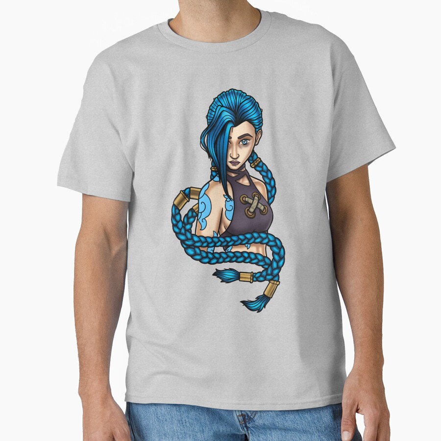Jinx From Arcane T-shirt - Image 4