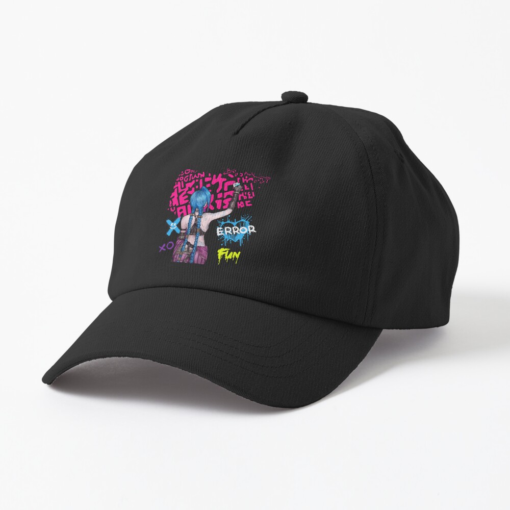 Jinx Arcane Graphic Style Hat