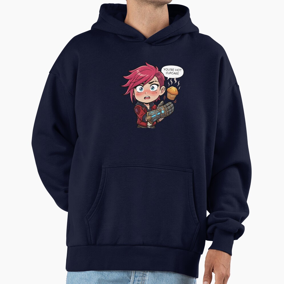 Arcane Vi You Re Hot Cupcake Hoodie - Image 5