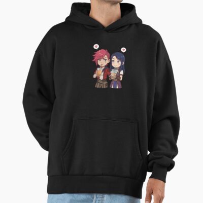 Cute Vi And Caitlyn From Arcane Boba Date Tee Hoodie