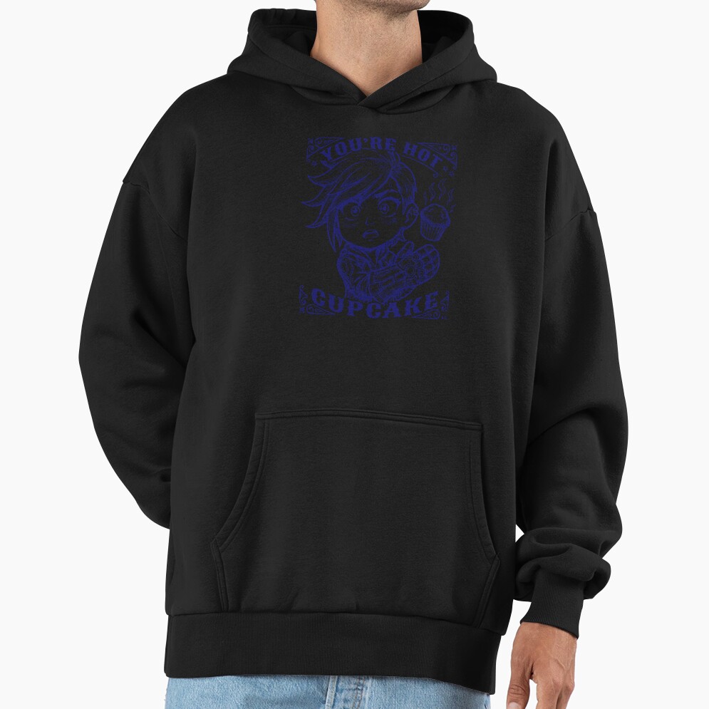 Vi Chibi Vintage Art Design You Re Hot Cupcake Arcane Hoodie - Image 2