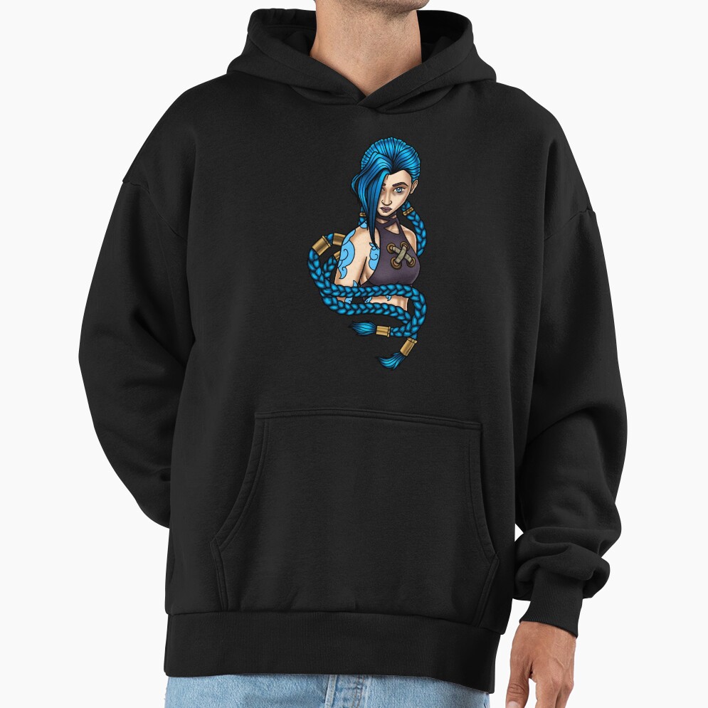 Jinx From Arcane Hoodie - Image 2