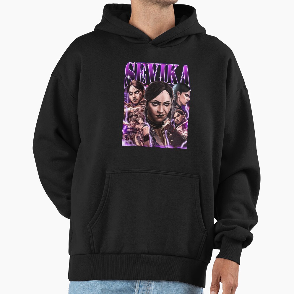 Arcane Sevika Purple Design Hoodie