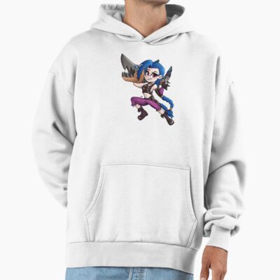 Jinx Arcane Chibi Hoodie