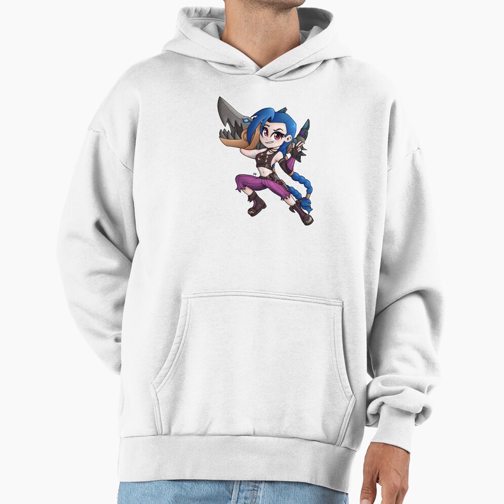Jinx Arcane Chibi Hoodie
