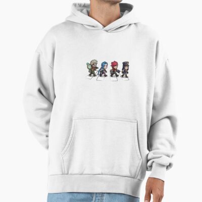 Arcane Chibi Crossover Abbey Road Style Hoodie