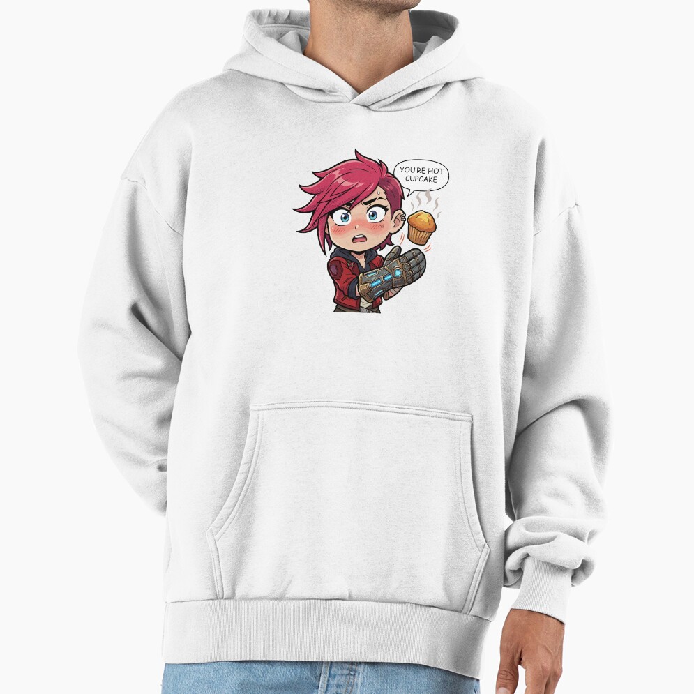 Arcane Vi You Re Hot Cupcake Hoodie