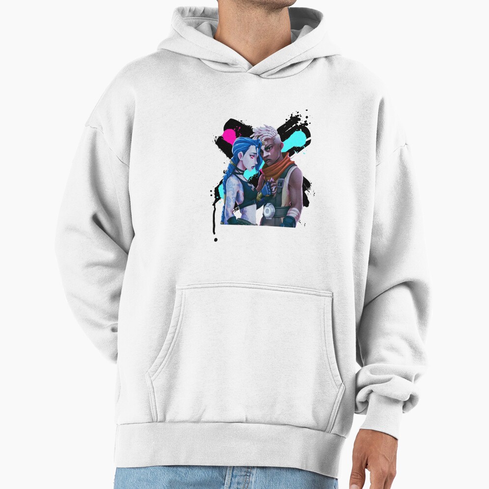 Jinx Ekko Arcane Movies Riot League Of Legends Hoodie - Image 2
