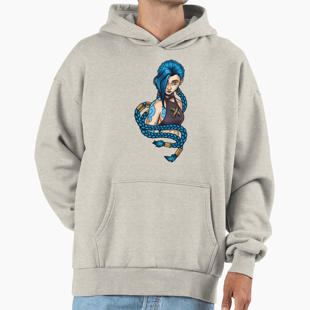 Jinx From Arcane Hoodie - Image 3