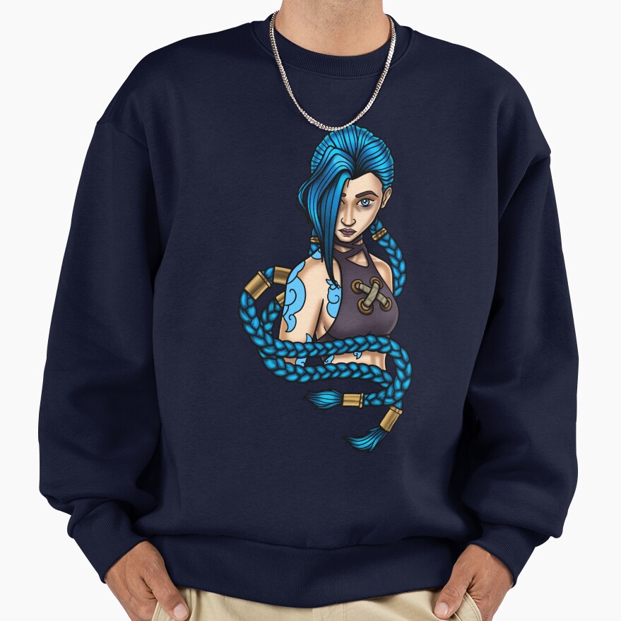 Jinx From Arcane Sweatshirt - Image 5