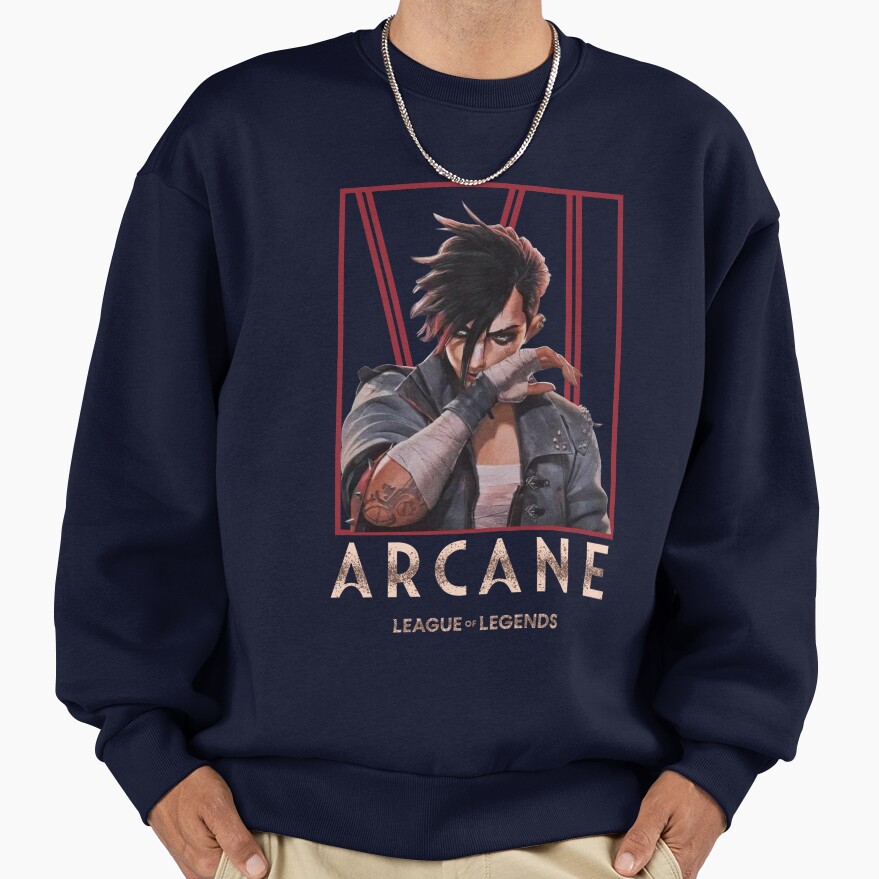 Vi Arcane Character Movies Sweatshirt - Image 5