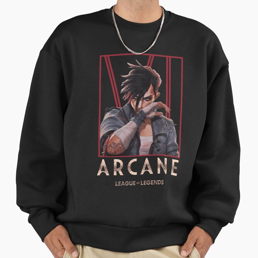 Vi Arcane Character Movies Sweatshirt
