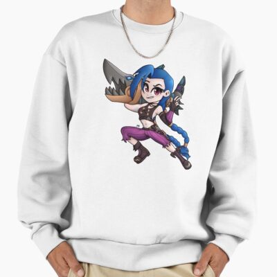Jinx Arcane Chibi Sweatshirt